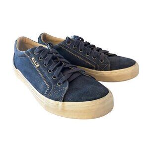 TAOS Plim Soul‎ Sneakers Shoes Denim Blue Washed Canvas Women's Size 8